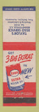 Matchbook Cover - Taylor's Esso oil gas Bennettsville SC