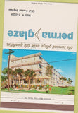 Matchbook Cover - Perma Glaze Fred Taeger cement glaze Miami FL 40 Strike