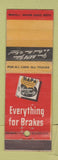 Matchbook Cover - NAPA Auto Parts WEAR