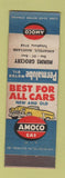 Matchbook Cover - Amoco oil gas Mimms Grocery Annapolis MD WEAR