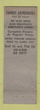Matchbook Cover - Ted's Kentucky Boy's Grill Westchester CA WEAR