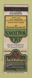 Matchbook Cover - Jack Walton's BBQ Dallas TX WEAR Fort Worth