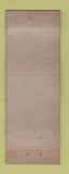 Matchbook Cover - Robinson Cafe Blair NE camel WEAR
