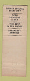 Matchbook Cover - Jack's Bar Restaurant Islamorada FL WEAR