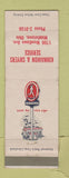 Matchbook Cover - Marathon oil gas Kinnamon Shyers Middletown OH WEAR