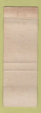 Matchbook Cover - Sacher Restaurant New York City WEAR