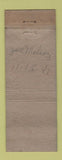 Matchbook Cover - E&W Cafe Rockford IL WEAR