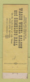 Matchbook Cover - Harvey's Wagon Wheel Casino State Line NV WEAR