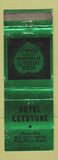 Matchbook Cover - Hotel Keystone Pocatello ID WEAR