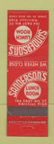 Matchbook Cover - Sanderson's Lunch Room New York City WEAR