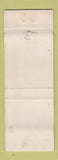 Matchbook Cover - Frontier Motel Carrizozo NM low phone # WORN SILVER