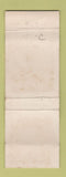 Matchbook Cover - Frontier Motel Carrizozo NM low phone # WEAR GREEN
