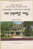Matchbook Cover - Van Syckel Inc Realtors Bound Brook NJ 40 Strike
