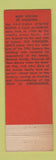 Matchbook Cover - Hacienda Restaurant Mexican Albuquerque NM