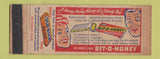 Matchbook Cover - Bit O Honey Candy Bar Old Nick WEAR