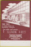 Matchbook Cover - Channel 10 TV Roanoke VA 40 Strike