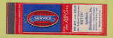 Matchbook Cover - United Motors Service Delco Battery Silver Spring MD