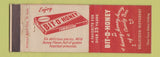 Matchbook Cover - Bit O Honey Candy Bar red/white