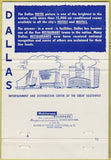 Matchbook Cover - Dallas Convention Tourism 40 Strike
