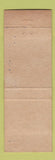 Matchbook Cover - Bess Eiler's Restaurant Santa Monica CA WEAR
