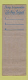 Matchbook Cover - Cooper Tires C Mork's Black Eagle oil gas West Allis WI WEAR