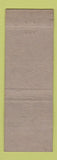 Matchbook Cover - Old Nick Candy Bar Chocolate brown