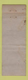 Matchbook Cover - Ireland's Oyster House Chicago IL lobster fish