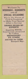 Matchbook Cover - The Golden Nugget Bridgeport CT Full Length