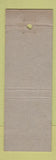 Matchbook Cover - Weiss Restaurant Broad Channel LI  Full Length