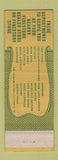 Matchbook Cover - Firestone Tires Frye's Auto Parts Brazil IN