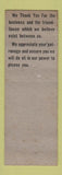 Matchbook Cover - Sinclair oil gas Molo Duqubue IA