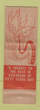 Matchbook Cover - Edaville Railroad South Carver MA