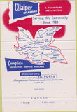 Matchbook Cover - Walper Furniture Co Adrian MI 40 Strike