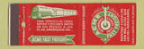 Matchbook Cover - Acme Fast Freight Trucking train Mexico New York City