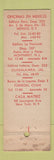 Matchbook Cover - Acme Fast Freight Trucking train Mexico New York City