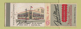 Matchbook Cover - Jacob Mayer Men's Clothes Easton PA