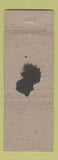 Matchbook Cover - Bill Held Shell oil gas Detroit MI pinup WEAR