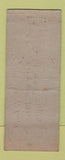 Matchbook Cover - Miller Bros Restaurant Baltimore MD DQ BOBTAIL lobster WEAR