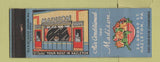 Matchbook Cover - Madison Restaurant Hazleton PA