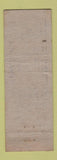 Matchbook Cover - March of Dimes Infantile Paralysis WEAR Full Length