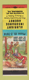 Matchbook Cover - Albright Insurance Agency Hamburg PA hillbilly