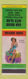 Matchbook Cover - San Diego Nite Club San Luis Sonora Mexico pinup