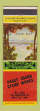 Matchbook Cover - Puget Sound Stamp Works Seattle WA