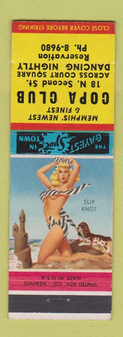 Matchbook Cover - Copa Club Memphis TN pinup