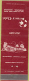 Matchbook Cover - Brewers Chalet Milwaukee WI
