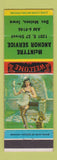 Matchbook Cover - McIntyre Anchor oil gas Des Moines IA pinup