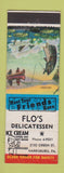 Matchbook Cover - Flo's Deli Harrisburg PA