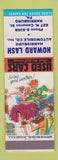 Matchbook Cover - Howard Lash Used Cars Harrisburg PA hillbilly