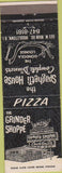 Matchbook Cover - Grinder Shop Spaghetti Middletown RI
