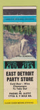 Matchbook Cover - East Detroit Party Store MI